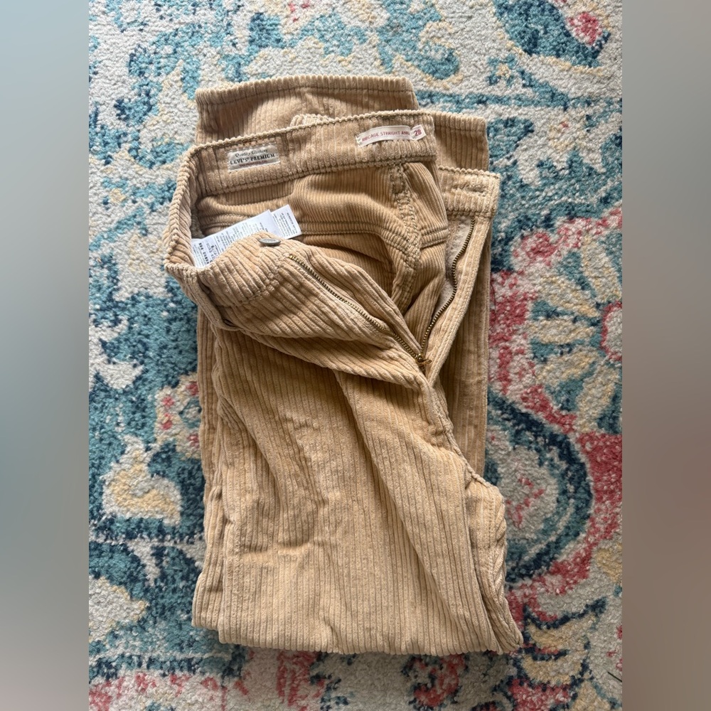 Levi's Tan Corduroy Pants